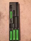 Spb18a Spb8a Spb12a Spb24a Snap On Snap-on Tools 4 Piece Green Pry Bar Set 8 12 18 24 Spbs Striking