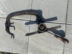 T-2871 Stevens-walden T2871 Vintage Valve Spring Lifter Compressor No. Worchester Mass