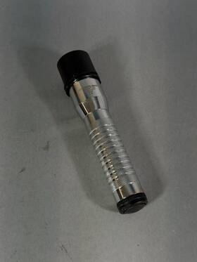 Streamlight 74783 Rare Strion Led Chrome Flashlight Tested Working Light Only