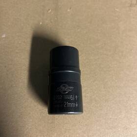 Sunex Sun2702 2702 19 X 21 Mm Metric 1/2 Drive Lug Nut Flip Socket Vintage A3