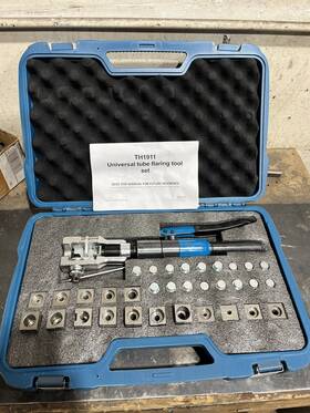 Th1911 Temco Industrial Universal Automotive Tube Flaring Tool Set