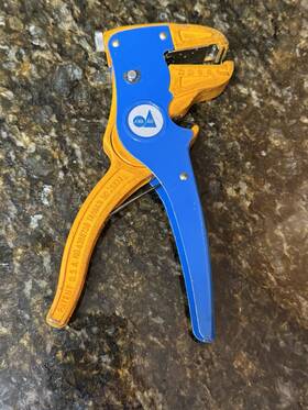 4366730 Tool Aid Elcontrol Italy Tool-aid Self-adjusting Wire Stripper Cutters