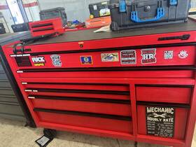 Us General 193175445131 Red 56 Inch X 22 Roll Cab Series 3 And All Tools. 6000 Obo