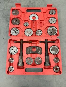 Yhc-gj-8211-r1 Vland Heavy Duty Disc Brake Caliper Tool Set And Wind Back Kit Car