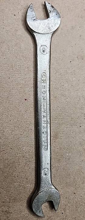 No-400 Walter Vw No 400 8mm X 9mm Open End Wrench Chrom Vanadium Germany Porsche Tool K No-400 Walter Vw No 400 8mm X 9mm Open End Wrench Chrom Vanadium Germany Porsche Tool K
