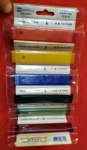 Fcs-6 Watsco Vintage Usa 6 Pc Fin Comb Tool Set Coil Straightener Automotive Hvac Fcs-6 Watsco Vintage Usa 6 Pc Fin Comb Tool Set Coil Straightener Automotive Hvac