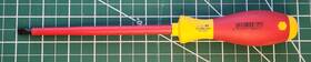 Wha-00829 Wiha Soft Finish 1000v 6.5 X 150 Mm Straight Blade Insulated Screwdriver No 320n