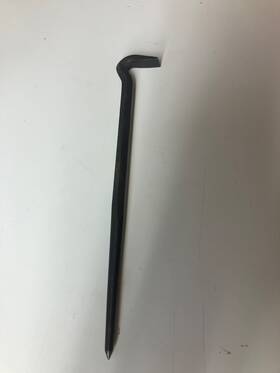 Williams C709 Z2 9 Inch Rolling Head Lady Foot Pry Bar Black Oxide