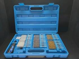 Winmax Wt01z0787 Automotive Tube Brushes Set Hex Shank Engine Cleaning Tool 37 Piece Missing 1