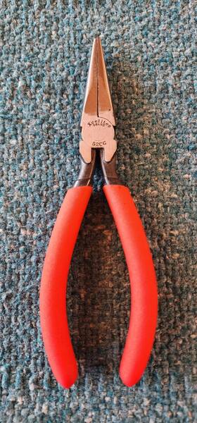 52cg Xcelite Tools 6-3/4 Inch Needle Nose Pliers No. Light Grind Mark. Preowned