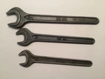 Vintage Din 894 Open End Wrench Spanner Made West Germany 13MM, 14MM & 19MM. Fixed Price $12.00.