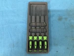 Snap-on Tools 45-DEGREE Miniature Pick Soft Green Grip Handle SG3ASH45C Set. Fixed Price $90.99.