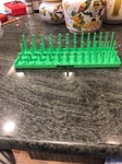 Snap On KA383FRGN 3/8" Sae Row Post Socket Tray Green. Fixed Price $61.95.