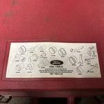 Ford Rotunda Engine Transmission Special Tool T99L-1000-G Kit. Fixed Price $400.00.