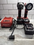 Snap-on 3/8 Impact CT9010, Light CTLED8850, Charger CTC720, & Batteries. Fixed Price $395.00.