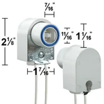Fluorescent/led High Output Sign Sockets Tombstone Snap-in Lamp Holders. Fixed Price $36.00.
