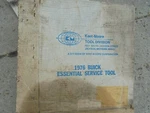 Vintage Nos New Old Stock 1976 Buick Kent-moore Essential Tools. Fixed Price $19.95.