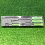 Snap-on SPBS704AG Green 12" 18" 24" Long Striking Prybar Set Used. Fixed Price $260.00.