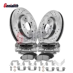 Awd Front Disc Brake Caliper Rotors And Ceramic Pad Kit For 2007-2016 Honda Cr-v. Fixed Price $199.99.