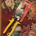 Crescent M3R Wiss 9-3/4" Compound Action, Straight/left/right Cut Aviation Snips. Fixed Price $15.00.