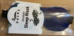 Bucky Ultralight Travel & Sleep Chevron Eye Mask, Dark Blue Size. Fixed Price $10.99.