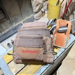 Craftsman Tool Pouch For Carpenters Framers Electrician Belt Nail Bag 9 40555. Fixed Price $20.00.
