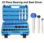 33 Piece Aluminum Alloy Sae & Metric Bearing And Seal Driver Set W/storage Case. Fixed Price $48.95.
