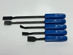 Cornwell Tools Usa 4PC Cs Classic Blue Hard Handle Pry Bar & Carbon Scraper Set. Fixed Price $144.99.