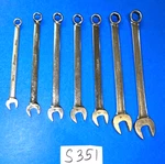 Snap-on Tools Piece Metric Combination 6 Point Wrench Set 8MM-17MM. Fixed Price $205.00.