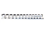 Snap On 313TWMYA Piece 1/2 Drive 6 Point Metric Shallow Chrome Socket Set. Fixed Price $199.95.