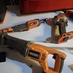 Ridgid 18V Reciprocating Saw R8642, Impact R87207,RATCHET R866010 Battery. Fixed Price $149.99.