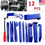 12 Auto Trim Removal Tool Kit Car Panel Door Dashboard Fastener Remover Pry Set. Fixed Price $10.75.
