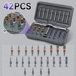 42 In 1 Diy Repair Tool Kit Magnetic Screwdriver Set Precision Ratchet Handle. Fixed Price $28.99.