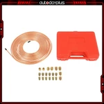 25FT 1/4 Copper Coated Brake Line Kit - Upgraded Flaring. Fixed Price $35.43.