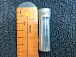 Vintage Snap On FVS141 7/16 Deep Socket 3/8 Drive 12 Point Usa. Fixed Price $12.00.
