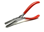 Pliers Jewelry Making Metal Work Wide Duckbilled Jaw 6-3/4". Fixed Price $16.95.
