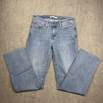Levi's 714 Straight Leg Mid Rise Stretch Women's Jeans 28 Light Blue Washed. Fixed Price $19.99.