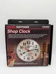Vintage Craftsman Sears Roebuck 10" Steel Saw Blade Shop Clock 925200. Fixed Price $44.10.