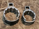 Snap-on 1/2 Drive 7/16 & 3/16 Crows Foot Flare Wrench ( Mechanic Modified ). Fixed Price $45.00.