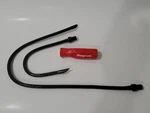 Snap Flex Wire Insertion Set 3 Pcs Red Hard Handle Kit 12&24" New!. Fixed Price $134.95.