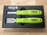 Matco Tools CSS2 Carbon Scraper Set Green Plastic Handles Pieces. Fixed Price $79.99.