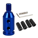M10 X 1.5 Car Universal Blue Gear Knob Adapter For Non Threaded Shifter. Fixed Price $10.77.