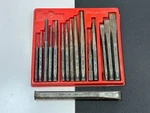 Snap-on Tools Usa 14PC Punch & Chisel Set W/ Vintage Tray. Fixed Price $128.24.