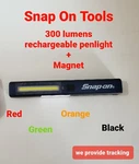 New Snap On 300LM Rechargeable Penlight Pocket 4 Colors W/clip+magnet. Fixed Price $74.95.