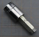 Snap On Tools 1/2" 17MM Metric Chrome Hex Socket Driver SAM17E. Fixed Price $34.99.