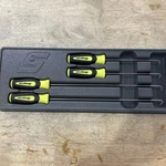 Snap 4-PC Instinct Long Soft Grip Yellow Pick Set SGLASH1204BO. Fixed Price $145.00.