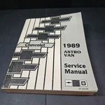 1989 Chevrolet Astro Van Service Manual Oem Factory Repair Book ST-372-89. Fixed Price $15.00.