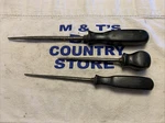 Snap-on Tools Usa 3PC 5ASA, 6ASA, 7ASA Black Hard Handle Scratch Awl Set. Fixed Price $58.45.