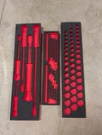 Snap On Prybar Foam Organizer. Fixed Price $140.00.