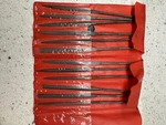 Snap-on 12-PIECE Swiss Patern Miniature File Set HBFN120B No Handle. Fixed Price $69.99.